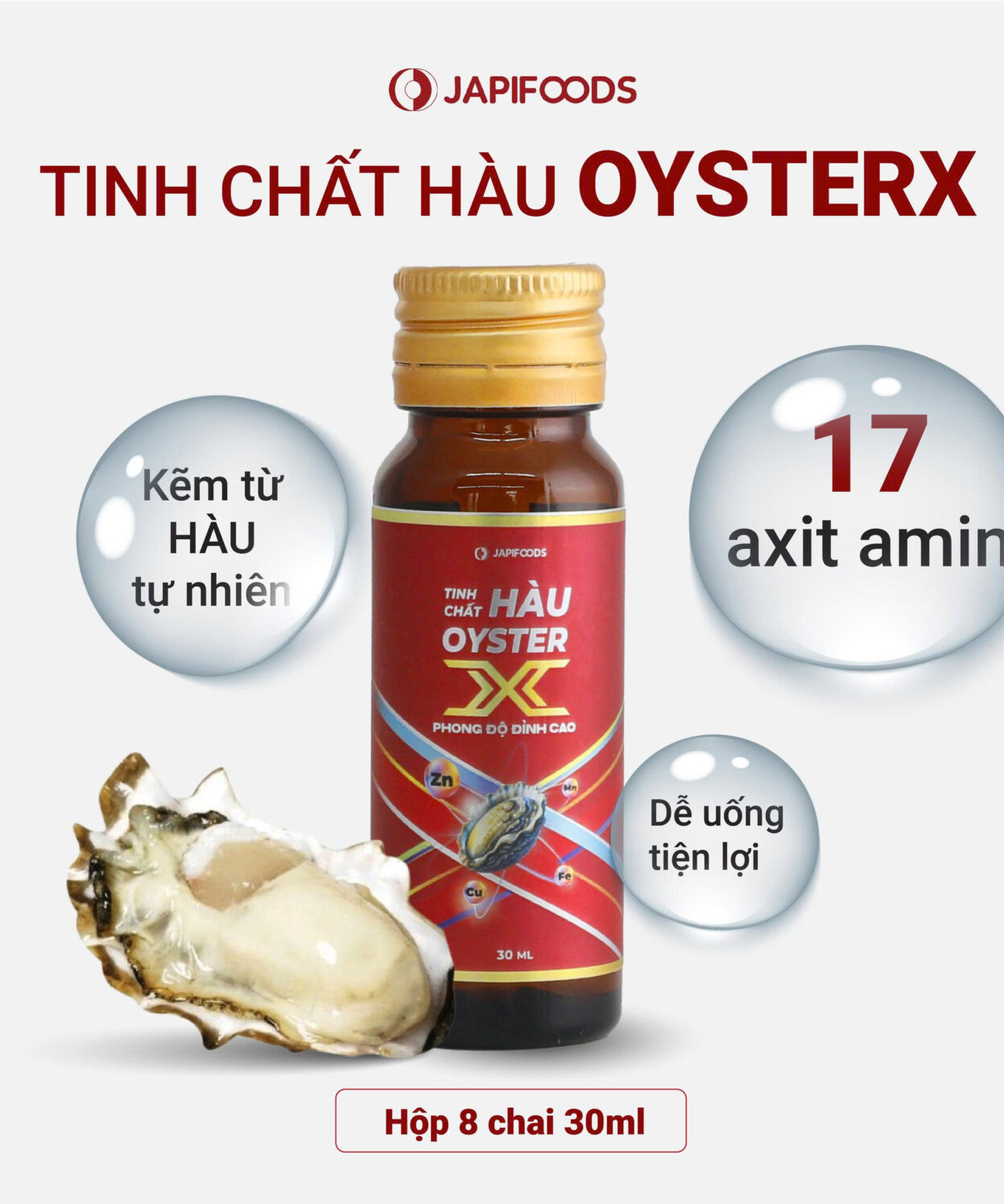 Alternative view of Tinh Chất Hàu OysterX 30ml