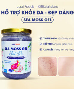 Sea Moss Gel Thanh Long Hoa đậu biếc 500ml