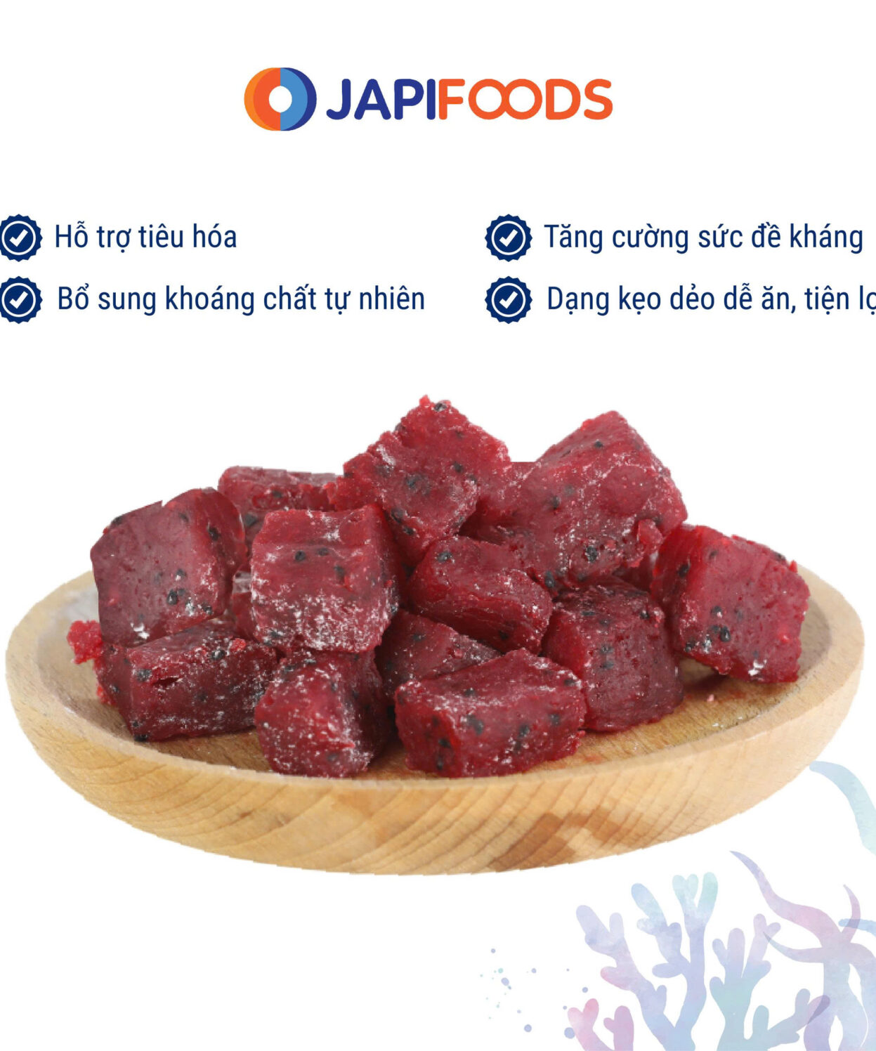 Mứt Rong Sụn Sấy Dẻo JAPIFOODS