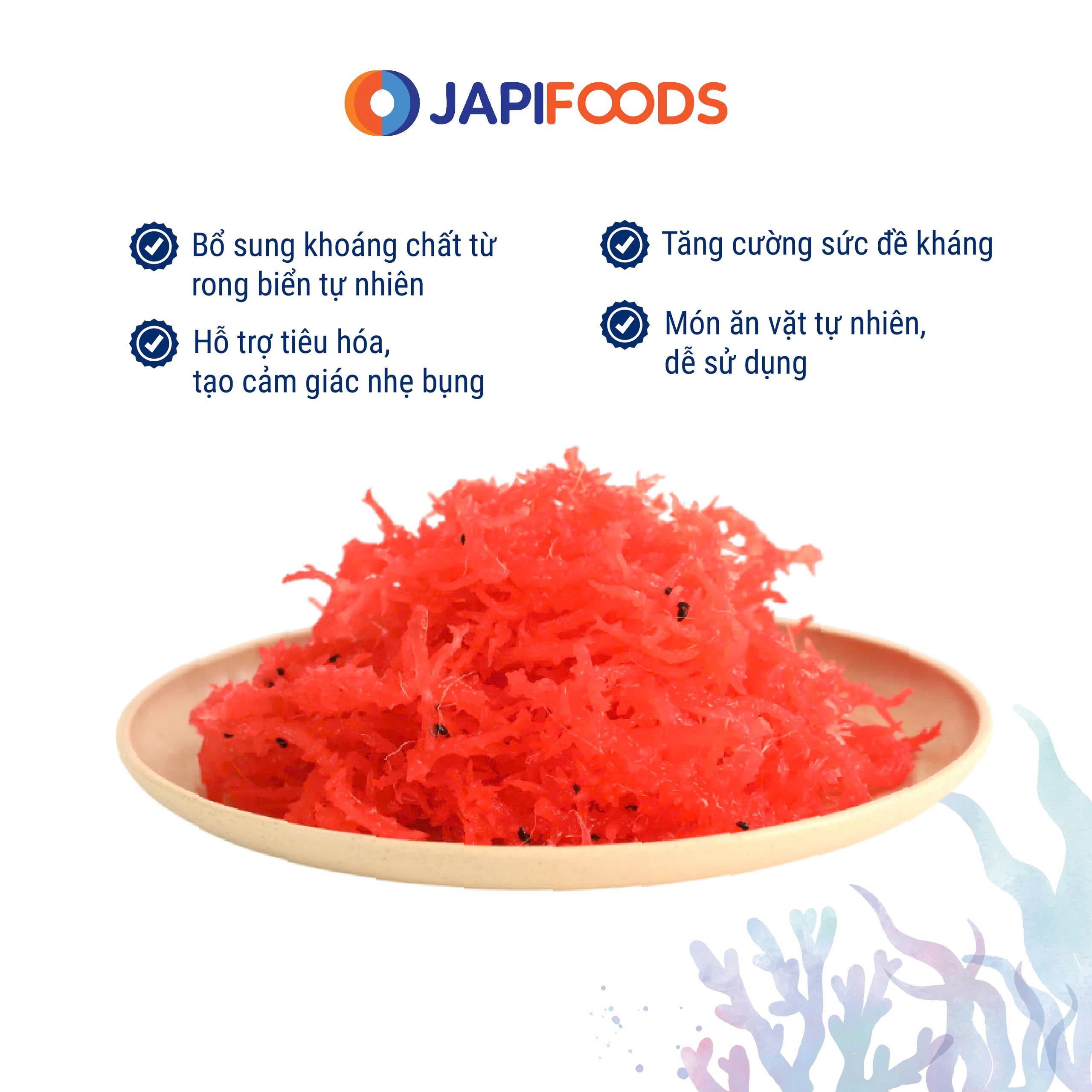 Mứt Rong Sụn Nguyên Sợi JAPIFOODS - Ảnh 2