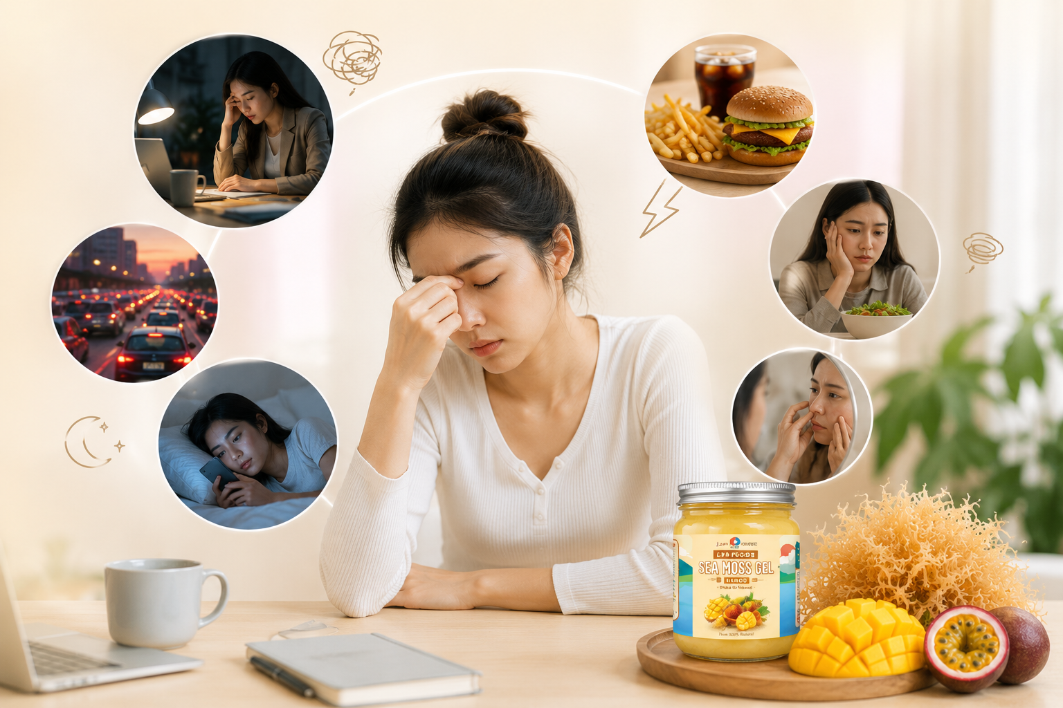 Sea Moss Gel cho routine chăm sóc cơ thể mỗi ngày