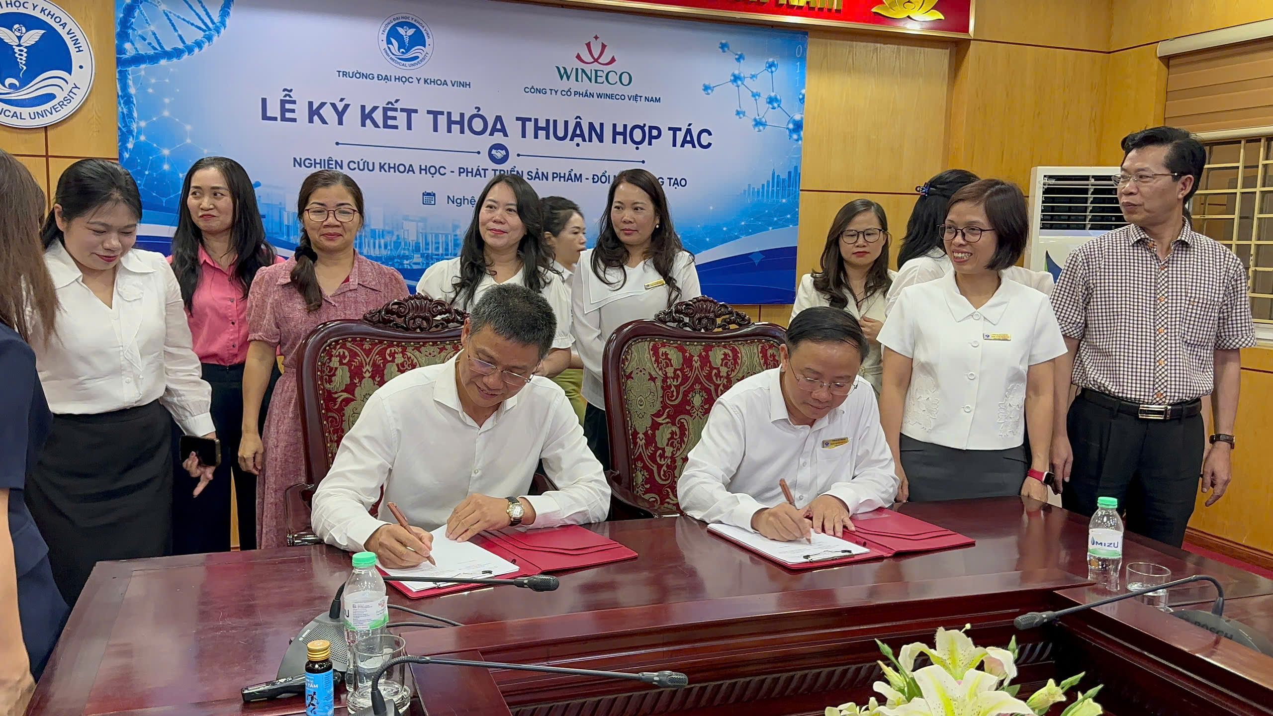 Japifoods (Wineco) ký hợp tác cùng Đại học Y khoa Vinh