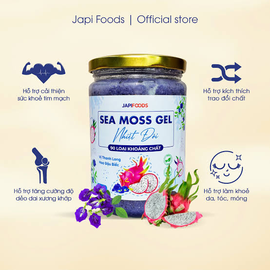 4 lợi ích của Sea Moss Gel- nguồn dinh dưỡng tự nhiên