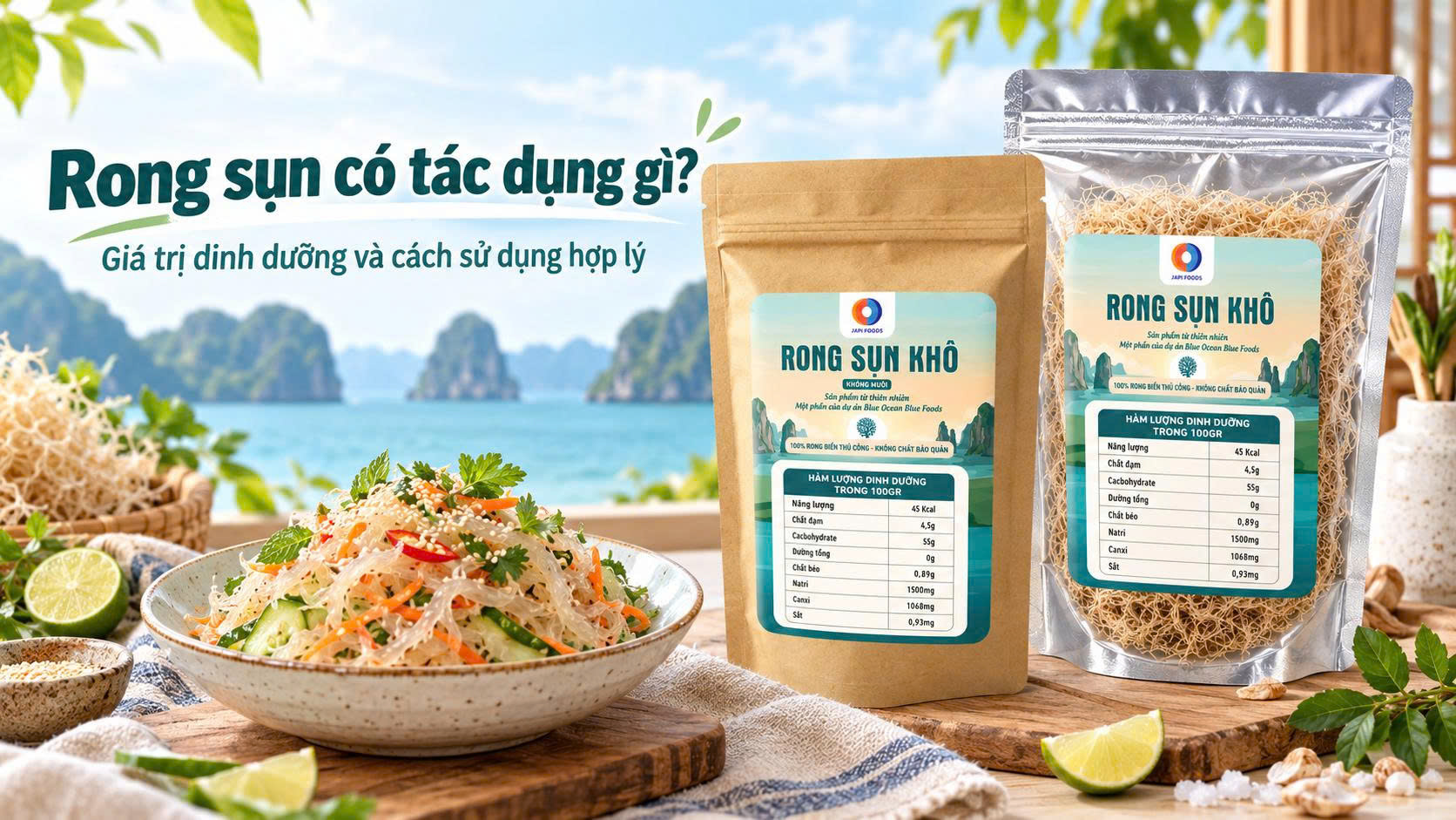 Rong sụn có tác dụng gì? Giá trị dinh dưỡng và cách dùng
