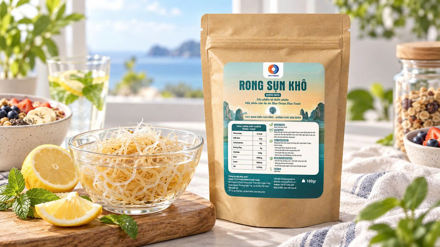 Rong sụn khô không muối là gì? Có gì khác rong muối