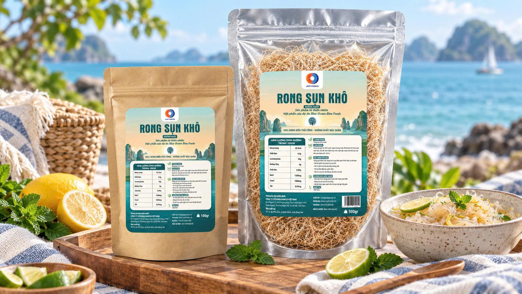 Rong sụn khô không muối là gì? Có gì khác rong muối