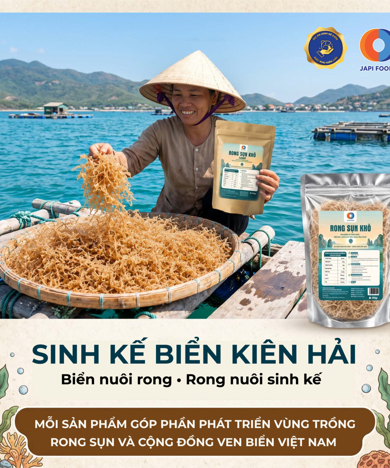Rong sụn khô là gì? Cách chọn, ngâm và sử dụng đúng