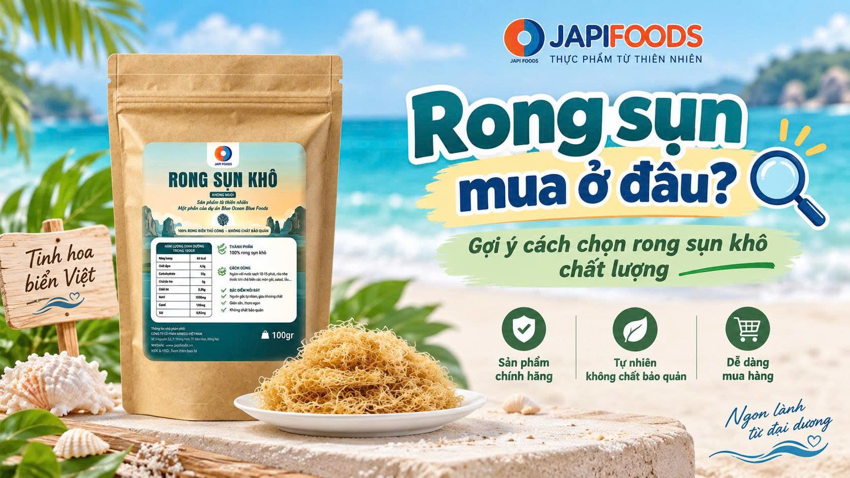 Rong sụn mua ở đâu? 5 tiêu chí chọn sản phẩm chất lượng