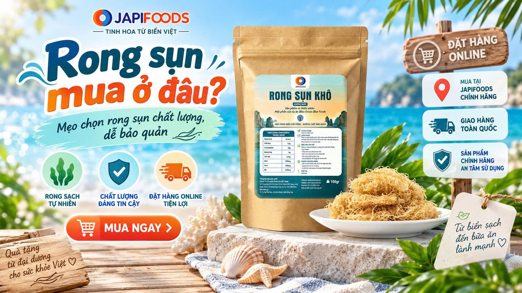  Rong sụn mua ở đâu? 5 tiêu chí chọn sản phẩm chất lượng