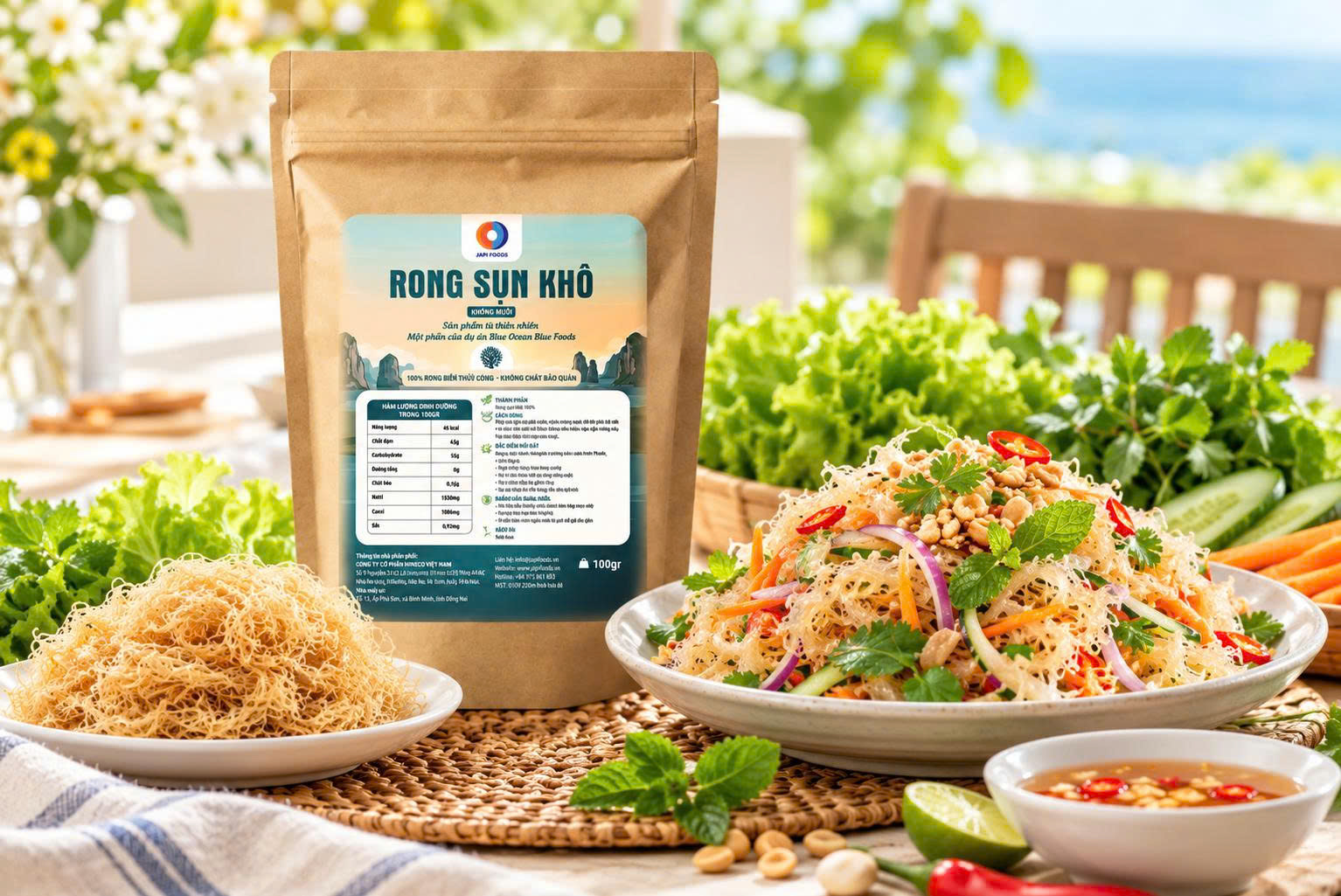 Rong sụn khô không muối Japi Foods có gì nổi bật?