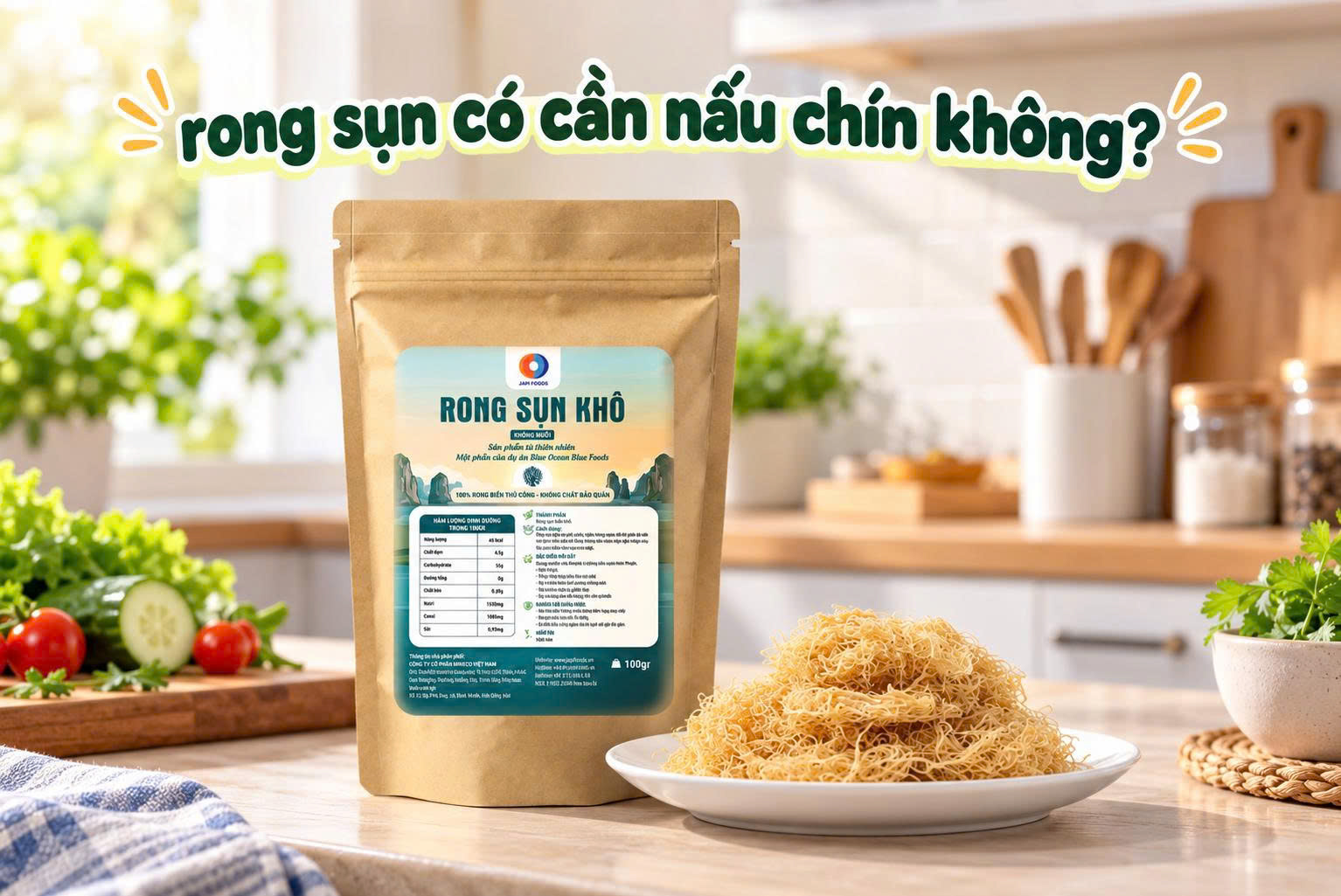 Rong sụn có cần nấu chín không? Cách dùng đúng cho từng món